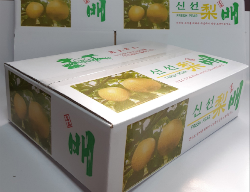 박스도매닷컴,백색코팅 배 7.5kg박스