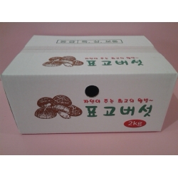 박스도매닷컴,백색 표고버섯 2kg박스