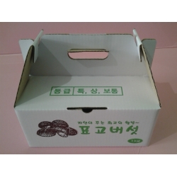 박스도매닷컴,표고버섯 1kg박스(손잡이)