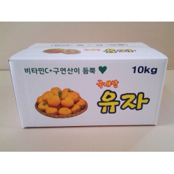 박스도매닷컴,유자 10kg박스