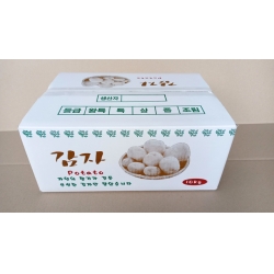 박스도매닷컴,코팅 백색 감자 10kg 박스